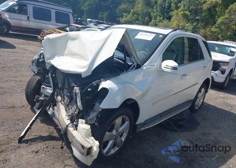 2011 Mercedes-Benz Ml 350 4Matic из США, поврежденный, VIN 4JGBB8GB0BA658922